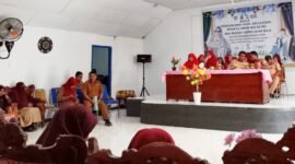 Rapat pengunguman hasil kelulusan siswa SMA Negeri 1 Kepulauan Sula || Foto : karno_kasedata