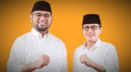 Bupati Halmahera Selatan, Hasan Ali Bassam Kasuba dan Wakil Bupati Helmi Umar Mukhsin (Bassam-Halmi) || dok : istimewa