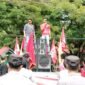 Unjuk rasa yang digelar oleh SEMMI dan GMNI secara bergentian di depan Kantor Polres Halsel, DPRD Kabupaten Halsel, dan Kantor Bupat Halsel || Dok : Ridal_Kasedata