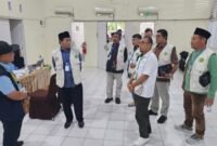 Ketua Komisi IV DPRD Malut, Muhajirin Bailussy dan rombongan tiba di UPT Asrama Haji Makassar.