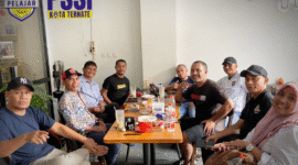 Rapat Panitia Liga Pelajar tingkat SMP se-Kota Ternate || Dok : istimewa