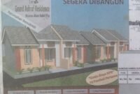 Gambar perumahan Grand Ashraf Residence yang berlokasi di Kelurahan Fitu Puncak || Dok : kasedata.id