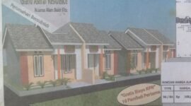 Gambar perumahan Grand Ashraf Residence yang berlokasi di Kelurahan Fitu Puncak || Dok : kasedata.id