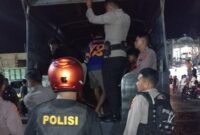 Patroli Cipta Kondisi yang digelar Polres Ternate pada Minggu malam || dok : kasedata.id