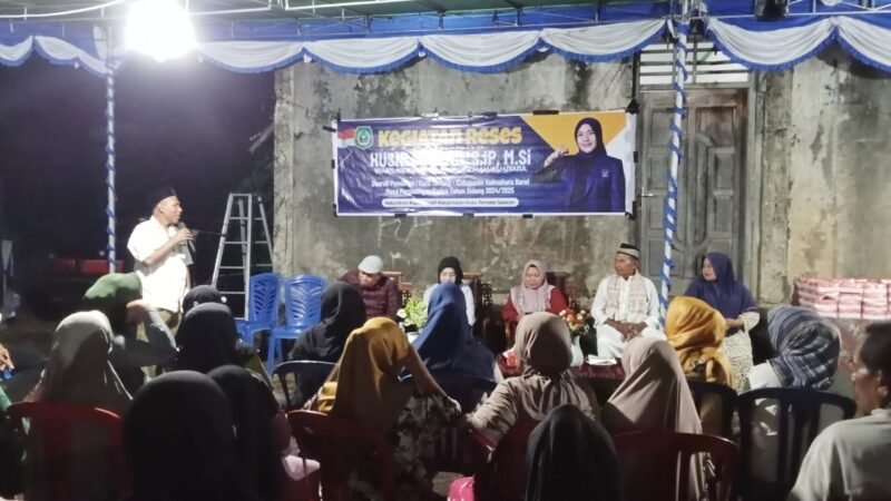 Kegiatan Reses Husni Bopeng di Kelurahan Kayu Merah, Kota Ternate || Foto : Haerun_kasedata 