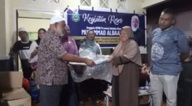 Anggota DPRD Malut, Muhammad Albaar saat melaksanakan reses di Kelurahan Kalumata.