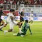 Laga Malut United vs PSIS Semarang di Stadion Gelora Kie Raha pada Jumat malam || Foto : MU