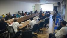 Suasana digelarnya Technical Meeting pada Kamis (22/5/2025) di Auditorium Bappelitbangda Kota Ternate || Foto : komite media PSSI Ternate