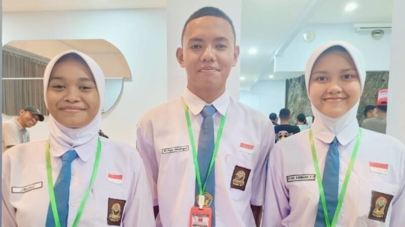 Tiga peserta calon Paskibraka asal Ternate resmi lolos dan akan mewakili Provinsi Maluku Utara dalam seleksi tingkat Nasional tahun 2025 || dok : kasedata.id