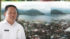 Sekda Kota Ternate, Rizal Marsaoly/Sebagian wilayah Ternate Selatan || Foto : istimewa