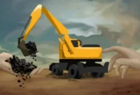 Foto : ilustrasi aktivitas tambang