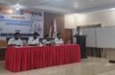 Suasana jalannya Musyawarah Cabang (Muscab) ke-III, Asosiasi Pemerintah Desa Seluruh Indonesia (Apdesi) Kabupaten Halmahera Selatan.