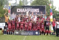 Perayaan juara Liga Pelajar 2025 oleh SMPN 6 Kota Ternate || dok : kasedata.id