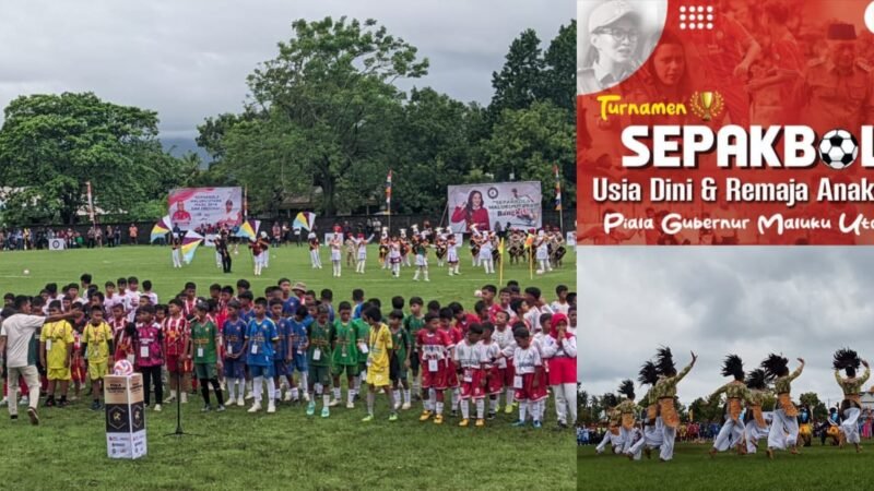 Pembukaan turnamen sepak bola usia dini dan remaja kelompok usia 9 tahun, U-11, U-12, U-13, U-15, dan U-17, dengan jumlah 1.863 peserta.
