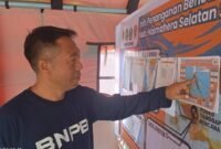 Kepala BPBD Kabupaten Halsel, Aswin Adam.
