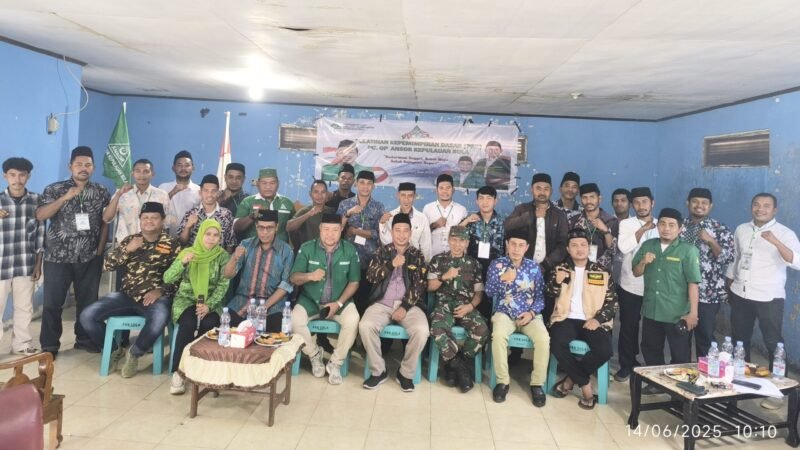 Gerakan Pemuda Ansor Kepulauan Sula saat menggelar Pelatihan Kepemimpinan Dasar  || Foto : karno_kasedata
