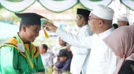 Prosesi wisuda Tahfidz dan Baca Tulis Al-Qur’an SD se-Kota Ternate || Foto : istimewa