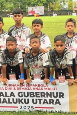 Tampil Perdana, SSB Gurua Rasai Tuai Apresiasi PSSI Malut