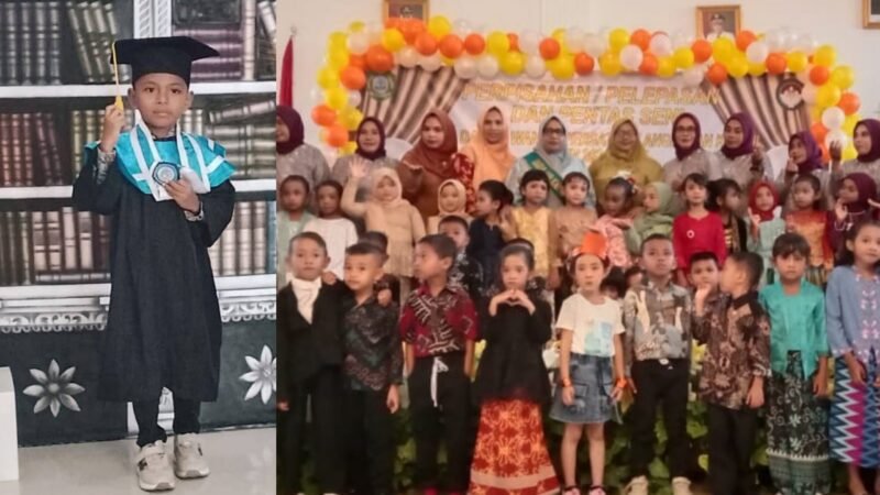 M. Alfarabi Pora/Siswa PAUD Darma Wanita Kepulauan Sula || Foto : Karno_kasedata
