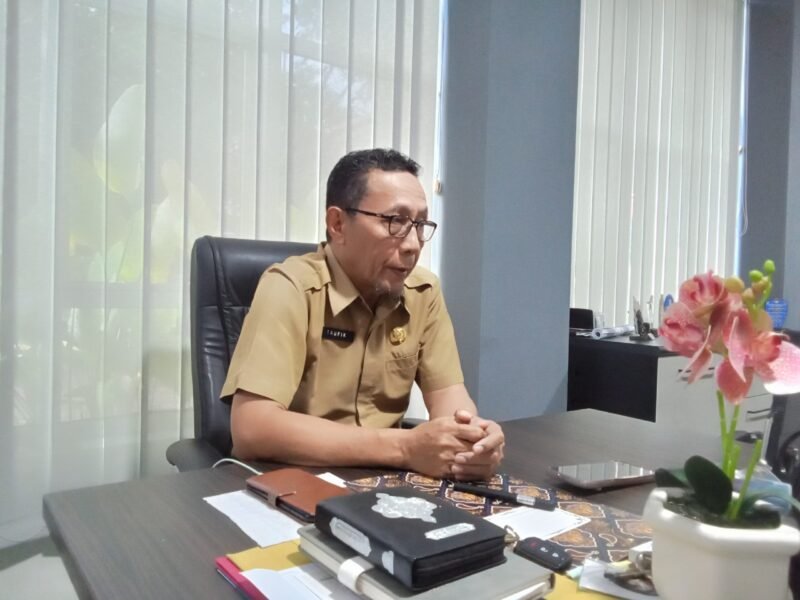 Kaban Balitbangda Kota Ternate, Taufik Djauhar.