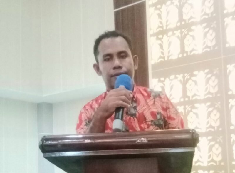 Nasrin Muhlis, Ketua Pemuda terpilih, Kelurahan Tafamutu, Kecamatan Pulau Moti, Kota Ternate.