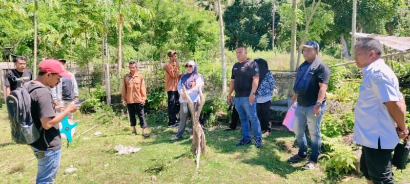 Lokasi pembangunan Pustu di Desa Paslal, Kecamatan Mangoli Tengah || Foto : karno_kasedata