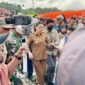 Gubernur Malut, Sherly Tjoanda Laos, saat melaksanakan Kunker di Halmahera Selatan.