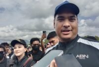 Menpora RI, Ario Bimo Nandito Ariotedjo saat berkunjung ke Maluku Utara. || Doc : IL_kasedata.id