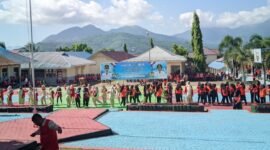 Suasana kegiatan hari anak nasional yang digelar siswa SMA Negeri 2 Kota Ternate || Foto : sukarsi_kasedata