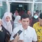 Wamenkes  Dante Saksono Harbuwono, diwawancarai saat melakukan kunjungan kerja ke RSUD CB Ternate || Foto : sukarsi_kasedata