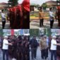 Tauhid-Nasri, kompak memantau langsung kesiapan latihan anggota Paskibraka Ternate di lapangan Ngaralamo Salero || dok : kasedata.id