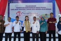 Sebanyak 26 anak binaan menerima remisi khusus berupa pengurangan masa pidana. Pemberian remisi ini bertepatan dengan Hari Anak Nasional (HAN) tahun 2025. || Foto : Adpim Malut