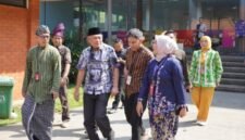 Kunjungan kerja Wakil Gubernur Maluku Utara, Sarbin Sehe didampingi Direktur Operasional TMII, I Putu Gusti Ngurah Sedana.