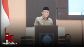 Wali Kota Ternate saat  menyampaikan jawaban resmi atas pandangan umum fraksi-fraksi DPRD  terkait Ranperda RPJMD Kota Ternate 2025–2029 || Foto : Ewin_kasedata