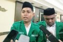 Ketua PW GP Ansor Maluku Utara, Syarif Abdullah didampingi Sekretaris Yuhlif Assagaf. || dok : Sukarsi