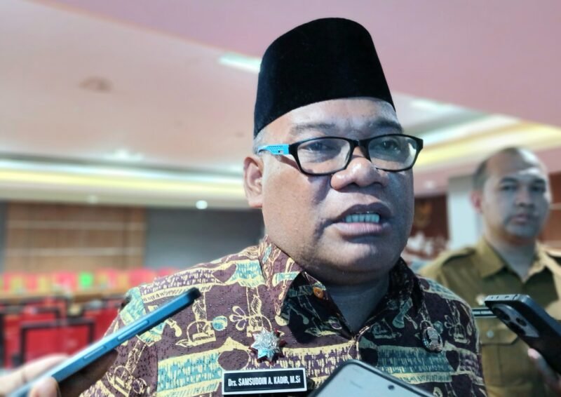 Sekretaris Daerah (Sekda) Provinsi Maluku Utara, Samsuddin A. Kadir. || dok : Ilham/KASEDATA.ID