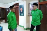Ketua DPW PKB Malut Jasri Usman bersama Waketum DPP PKB H. Faisol Riza. || dok : Ilham/KASEDATA.ID
