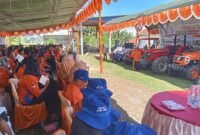 Penguatan kelembagaan Pendamping Pertanian yang saat ini menjalani sekolah lapang angkatan satu tahun 2025. Kegiatan ini dibuka langsung Bupati Halmahera Selatan, Hasan Ali Bassam Kasuba. || dok : Ridal-kasedata.id