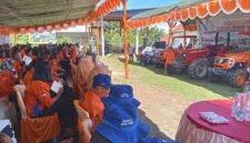 Penguatan kelembagaan Pendamping Pertanian yang saat ini menjalani sekolah lapang angkatan satu tahun 2025. Kegiatan ini dibuka langsung Bupati Halmahera Selatan, Hasan Ali Bassam Kasuba. || dok : Ridal-kasedata.id