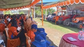 Penguatan kelembagaan Pendamping Pertanian yang saat ini menjalani sekolah lapang angkatan satu tahun 2025. Kegiatan ini dibuka langsung Bupati Halmahera Selatan, Hasan Ali Bassam Kasuba. || dok : Ridal-kasedata.id