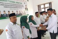 Serah terima jabatan (Sertijab) dipimpin langsung Kepala Kemenag Halsel, Saiful Djafar Arfah. || dok : Ridal_kasedata