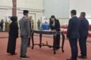 Gubernur Malut, Sherly Tjoanda Laos melantik 48 pejabat eselon III dan IV dilingkup Pemprov Malut. || dok : KASEDATA.ID