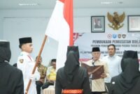 Pembukaan Diklat Calon Paskibraka Kota Ternate dan Pelantikan DPPI Kota Ternate masa bakti 2025–2029 || Foto : Edo huka_kasedata