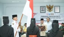 Pembukaan Diklat Calon Paskibraka Kota Ternate dan Pelantikan DPPI Kota Ternate masa bakti 2025–2029 || Foto : Edo huka_kasedata
