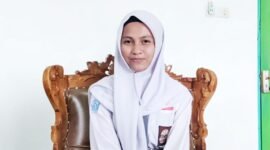 Siswi SMA Negeri 3 Kota Ternate, Maya Dira Suriandi || Foto : sukarsi_kasedata