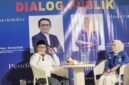 Dialog publik yang digelar PC PMII Halmahera Selatan || Foto : Ridal_kasedata