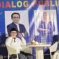 Dialog publik yang digelar PC PMII Halmahera Selatan || Foto : Ridal_kasedata
