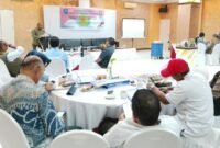Sambutan Kepala Badan Kesbangpol Kota Ternate, Nuryadin Rachman, dalam kegiatan FGD || Foto : sukarsi_kasedata