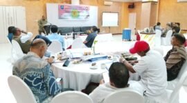 Sambutan Kepala Badan Kesbangpol Kota Ternate, Nuryadin Rachman, dalam kegiatan FGD || Foto : sukarsi_kasedata