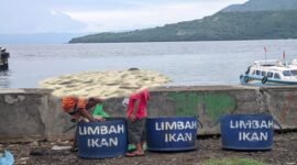 Tempat limbah ikan yang disediakan oleh PPN Ternate || Foto : sukarsi_kasedata